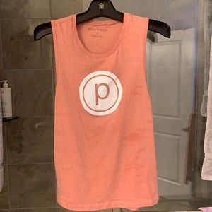 Pink Pure Barre Tank - Size Large
